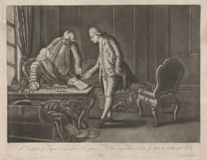 Den fortabte søn kræver sin legitimitet af Johann Jacobus Haid