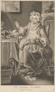 Den tilsynsførende kok af Johann Jacobus Haid