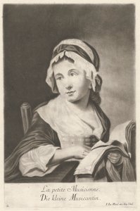 Den lille musiker af Johann Jacobus Haid