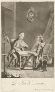 Domino spillet af Johann Jacobus Haid