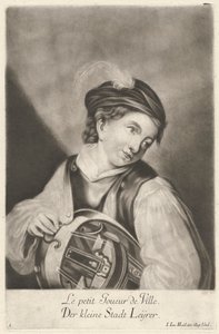 Den lille byspiller af Johann Jacobus Haid