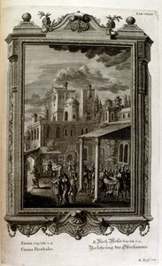 Illustration af Johann Jakob Scheuchzer