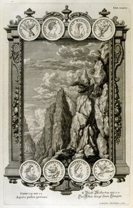 Zeus symboliseret som en ørn