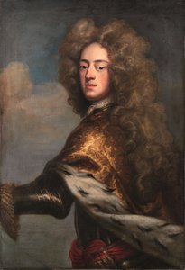 George II som prins af Wales af Johann Leonhard Hirschmann