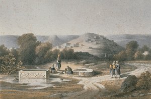 Cana. Radering af Bernatz et alii - Eisenblätter, R. Editore af Johann Martin Bernatz