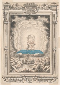 Study for God vises for Moses og hans ledsagere, Plade 171, Physica Sacra