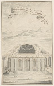 Studie til Templet i Jerusalem, Plade 424, Physica Sacra