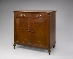 Server, c. 1846-1860 (sort valnød) af Johann Michael (attr.to) Jahn