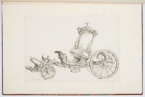 Design til en Cabriolet af Johann Michael Hoppenhaupt II