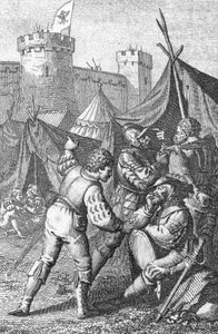 Sammenslutningen af de VIII kantoner (Schweiz): "" Kejser Karl IV (1316-1375) belejrede byen Zürich omkring 1351 (Karl IV, den hellige romerske kejser belejrede Zürich på tidspunktet for det gamle schweiziske forbund (det gamle forbund af otte stater) 1351