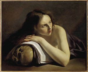 Maria Magdalena gør bod (maleri på lærred) af Johann Moreelse