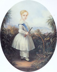 Afonso, kejserlig prins af Brasilien, ældste søn af Pedro II. 1846. af Johann Moritz Rugendas