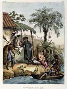 Kostumer af Bahia, fra "Picturesque Voyage to Brazil", 1835