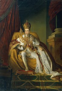 Kejser Ferdinand I i kroningsregalier