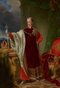 Kejser Ferdinand i det gyldne skinds regalier af Johann Nepomuk Ender