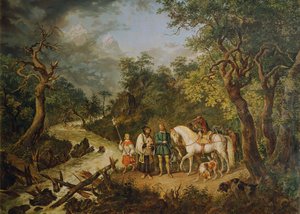 Rudolf von Habsburg og præsten