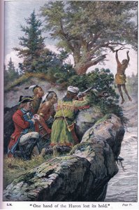 Huronens ene hånd mistede sit greb, 1910