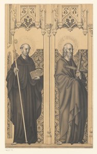 Sankt Benedikt og Filip Værker fra Boisserée-brødrenes samling (serietitel) Galerie des Frères Boisserée (serietitel)