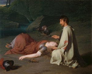 Chlorindens dåb af Johann Peter Krafft