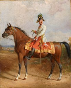 Ærkehertug Carl til hest af Johann Peter Krafft