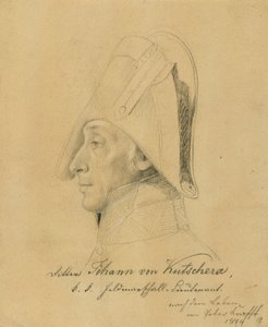 Feltmarskal Johann Ritter von Kutschera af Johann Peter Krafft