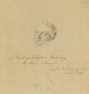 Greve Ernst af Waldstein-Wartenberg af Johann Peter Krafft