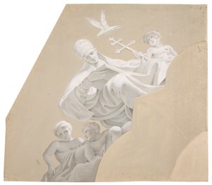 Sankt Gregory af Johann Peter Krafft