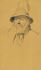 Hovedstudie for "Scene fra den tyrolske frihedskamp" af Johann Peter Krafft