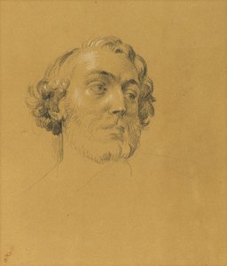 portrætstudie af Johann Peter Krafft
