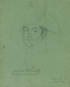 Prins Peter Mikhailovich Volkonsky 1776-1852, 1814. af Johann Peter Krafft
