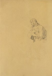 Studie af en discipel af Johann Peter Krafft