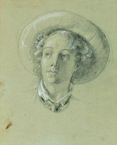Studie til "Hermann og Dorothea i vingården" af Johann Peter Krafft
