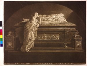 Den hellige romerske kejser Leopold II af Johann Peter Pichler