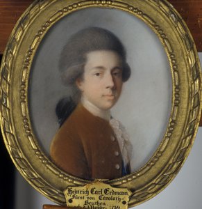 Heinrich Carl Erdmann, Prins af Carolath-Beuthen af Johann Philipp Bach
