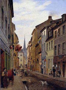 Parochialstraße, 1831 af Johann Philipp Eduard Gaertner