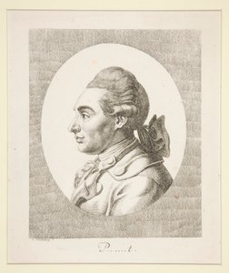 Portræt af P af Johann Rudolph Schellenberg