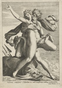 Caenis omfavnet af Neptun
