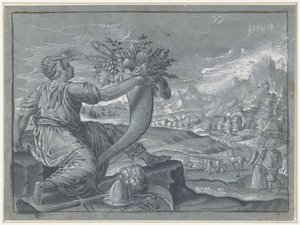 Europa af Johann Sadeler (I)