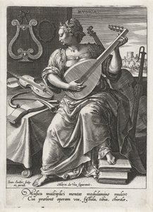 musik Musica (titel på objekt) De syv liberale kunster (artes liberales) (serietitel)