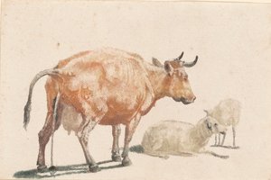Den pisserende ko, 1690