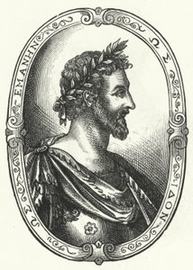 Pierre Ronsard, fransk digter (gravering) af Johann Theodor de Bry