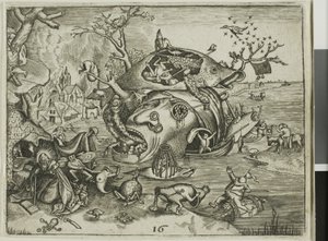 The Temptation of Saint Anthony, plade 16 fra Emblemata Secularia