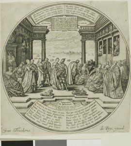 Det venetianske bryllup af Johann Theodor de Bry