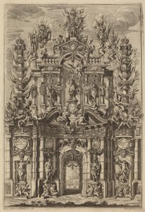 Triumfbue for Charles V af Johann Ulrich Kraus, after Peter Schubert von Ehrenberg