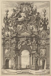 Triumfbue for Henrik II af Johann Ulrich Kraus, after Peter Schubert von Ehrenberg