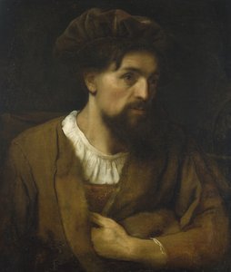 Portræt af en filosof (olie på lærred) af Johann Ulrich Mayr