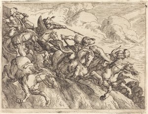Forskellige kampes luner, 1635.