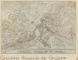 Coridone, elsker af Corisca, 1640.