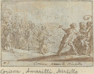 Corisca, Amarilli og Mirtillo