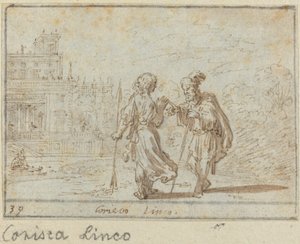 Corisca og Linco, 1640.